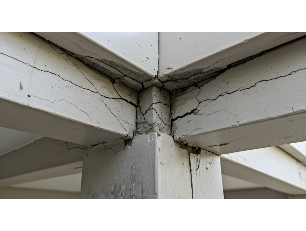 Cracked Timber Joint